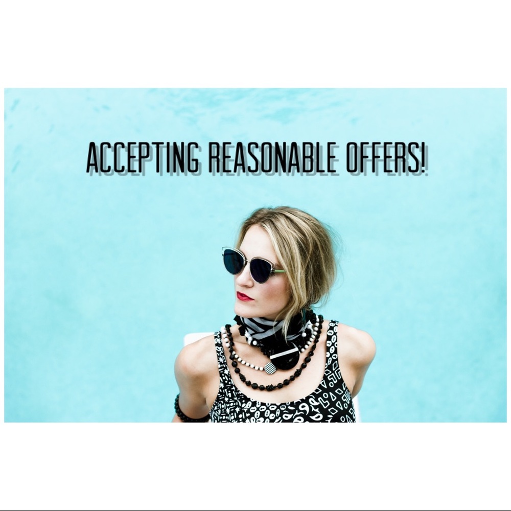 Make me an offer, I’ll counter back or accept it!